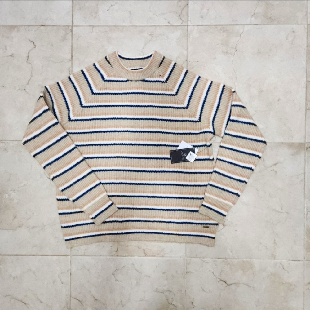 Volcom striped sweater size xl